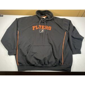 Vintage Lee Sport Philadelphia Flyers Hoodie Sweatshirt Size XXL 2XL